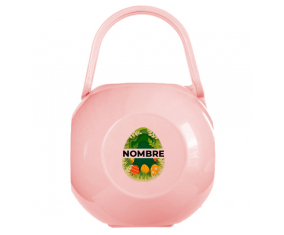 diseño-7 Caja portachupetes de huevo de Pascua con nombre
