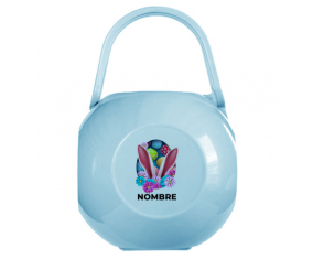 Caja portachupetes huevo de Pascua 13 con nombre