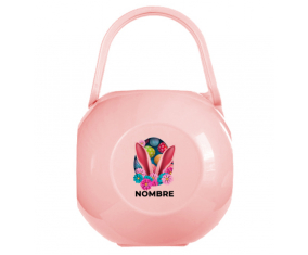 Caja portachupetes huevo de Pascua 13 con nombre