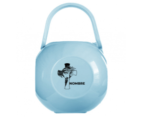 Jesucristo diseña una Caja portachupetes de 3 con nombre