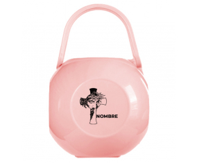 Jesucristo diseña una Caja portachupetes de 3 con nombre