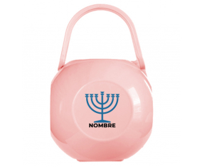 Caja portachupetes judaísmo: Menorah
