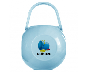 Juguetes de juguetes playa juguete diseño-2 nipple caja con nombre