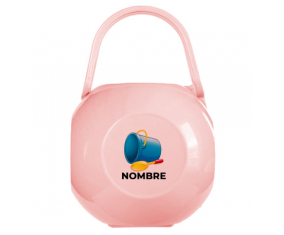 Juguetes de juguetes playa juguete diseño-2 nipple caja con nombre