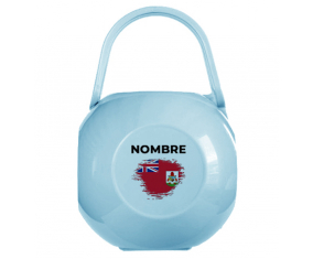 Bermudes cepillo efecto pezón caja con nombre