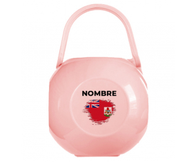 Bermudes cepillo efecto pezón caja con nombre