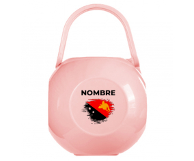 Papúa Nueva Guinea cepillo-efecto Chupete caja con nombre