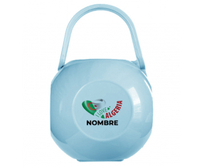 Caja portachupetes I love algeria con nombre
