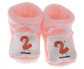 Estilo de cumpleaños de dos años 2 - nombre: Botitas bebé
