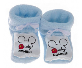 Botitas pantalones cortos de Disney Mickey con nombre