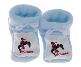Botitas bebé Spiderman diseño-1 con nombre