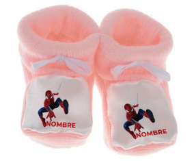 Botitas bebé Spiderman diseño-1 con nombre