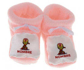 Botitas bebé Iron man niños con nombre