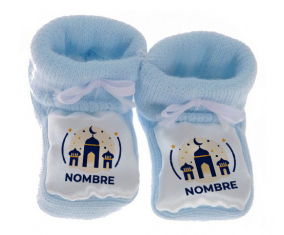 Botitas bebé islam se burló con el primer nombre diseño-1