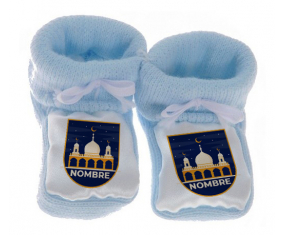 Botitas bebé Islam se burló con el primer nombre diseño-3