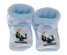 Botitas bebé Islam se burló con el primer nombre diseño-5