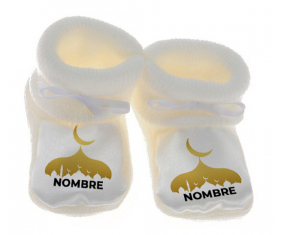 Botitas bebé Islam se burló con el primer nombre diseño-6