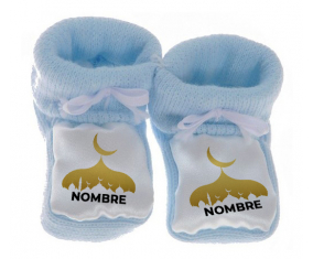 Botitas bebé Islam se burló con el primer nombre diseño-6
