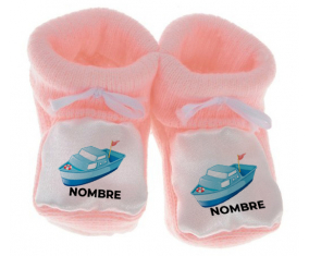 Botitas juguetes para bebés juguetes barco diseño-3 con nombre