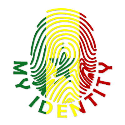 Huella My Identity Senegal, un distintivo único para el cuidado de tu bebé. Ideal para chupetes y accesorios.