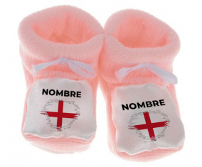 Botitas la bandera del bebé afectan a Inglaterra con el primer nombre