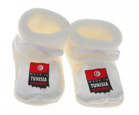 Botitas para bebé Made in Tunisia con nombre