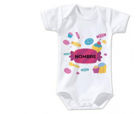 Caramelo de cumpleaños - Nombre: Bodies bebé