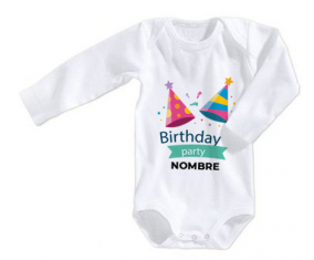 Estilo de fiesta de cumpleaños 1 - nombre: Bodies Bebé