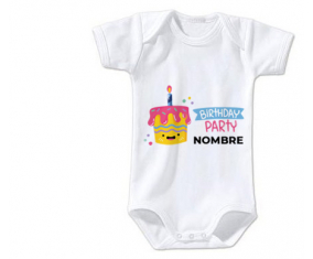 Estilo de fiesta de cumpleaños 2 - nombre: Bodies Bebé