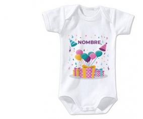 Feliz cumpleaños estilo 5 - nombre: Bodies Bebé