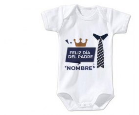 Feliz Día del Padre estilo 2 niño - nombre: Bodies Bebé