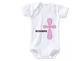 Es una cruz rosa chica - nombre: Bodies Baby