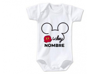 Bodies pantalones cortos de Disney Mickey con nombre