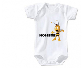 Bodies bebé Willy la abeja con nombre