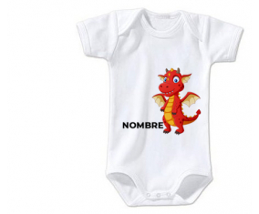 Bodies Baby Dragon diseño-5 con nombre