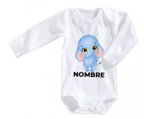 Bodies bebé elefante bebé con nombre