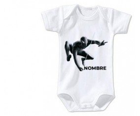 Bodies bebé Spiderman diseño-5 con nombre