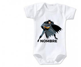 Bodies bebé Batman con nombre