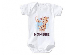 Bodies bebé divertido animales jirafa