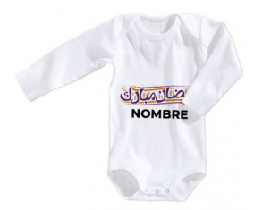 Bodies bebé Islam Ramadhan moubarek con nombre