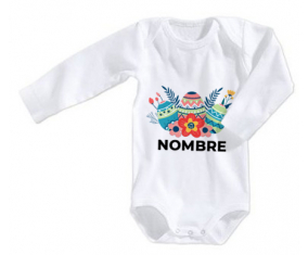 Bodies Bebé Huevo de Pascua Diseño-5 con Nombre