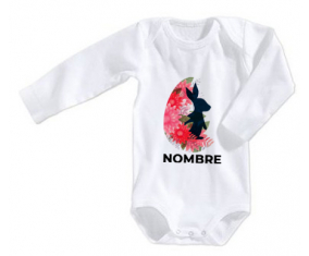 Bodies Bebé Huevo de Pascua Diseño-15 con Nombre