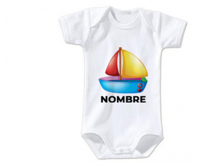 Bodies juguetes para bebés Toys Boat diseño-2 con nombre
