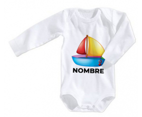 Bodies juguetes para bebés Toys Boat diseño-2 con nombre