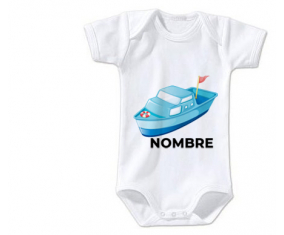 Bodies juguetes para bebés juguetes barco diseño-3 con nombre