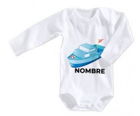 Bodies juguetes para bebés juguetes barco diseño-3 con nombre