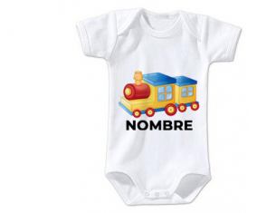 Bodies juguetes para bebés juguetes tren diseño-1 con nombre