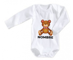 Bodies oso juguetes para bebés con nombre