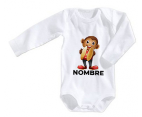 Bodies juguetes para bebés juguetes mono con nombre