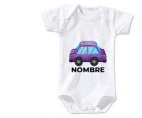 Bodies juguetes para bebés juguetes púrpura coche diseño-2 con nombre